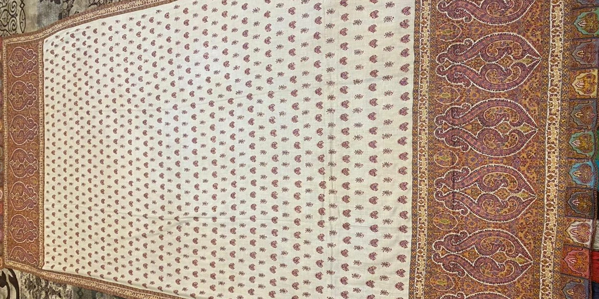 Jamawar Shawl Close-up Detail