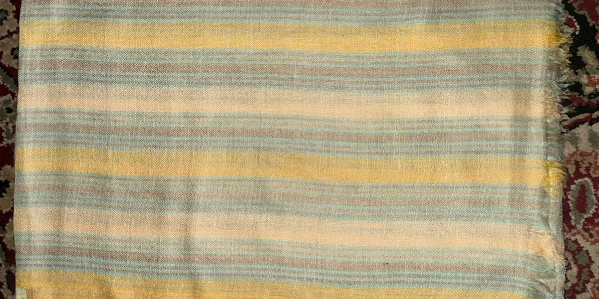 Jamawar Shawl Draped